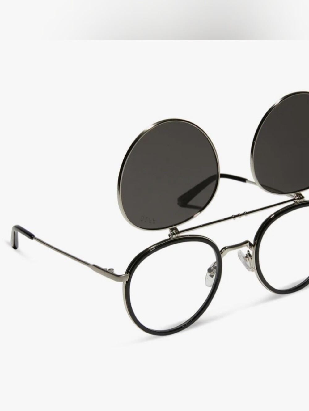 NIB! DIFF Eyewear, UNISEX, Anakin, Galactic Brushed Silver/Space Gray Lenses - Picture 5 of 15